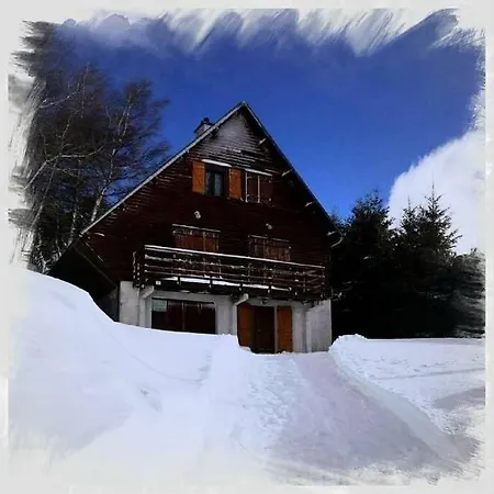 Authentique Vue Sur Le Et Les Pistes Chalet *